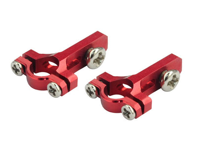 Aluminium Tail Servo Mount Round (RED) (for MH-DS002S/102S)