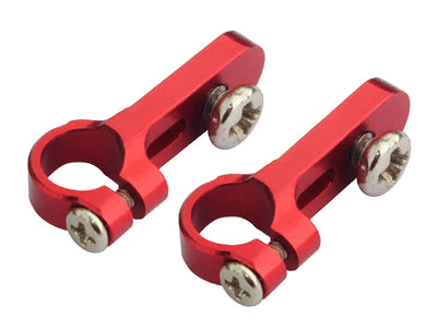 Aluminum Tail Servo Mount Round (RED) (for MH-DS002S/102S)