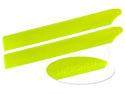Microheli Plastic Main Blade 155mm (YELLOW) - BLADE 180 CFX