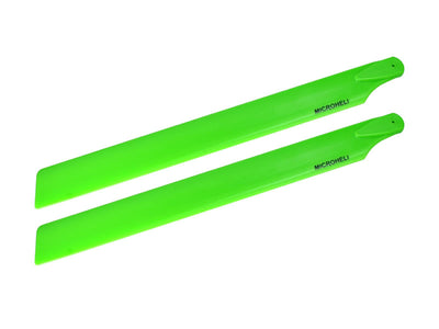 Plastic Main Blade 240mm (GREEN) - BLADE 230 S / 230S V2 (MH-230S003GR)