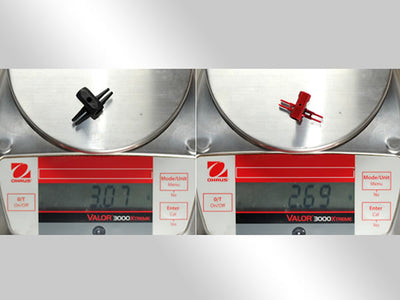 Precision CNC Aluminum Main Rotor Hub (RED) - BLADE 230S : MH-230S101