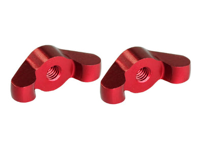 Aluminum Landing Gear Wing Nuts (RED) (for MH Frame 350 QX)