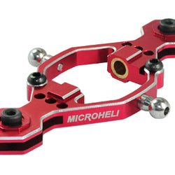 Precision CNC Aluminum Main Blade Grip (RED) - BLADE CX4