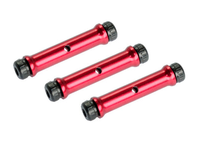 Microheli Aluminum Spacer 2.0x3.2x150mm RED 350QX