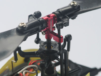 Aluminium Main Rotor Hub (RED) - BLADE NANO CPX/S/S2 (MH-NCPX101)