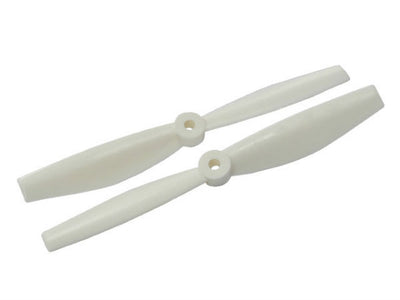 Microheli Plastic Propeller 5045 Bullnose CW/CCW (WHITE)