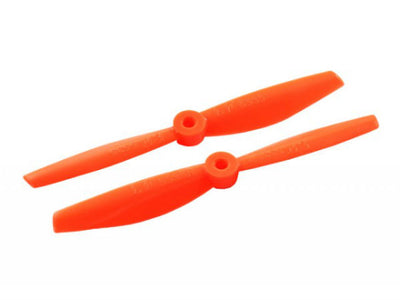 Microheli Plastic Propeller 5535 Bullnose CW/CCW (ORANGE)