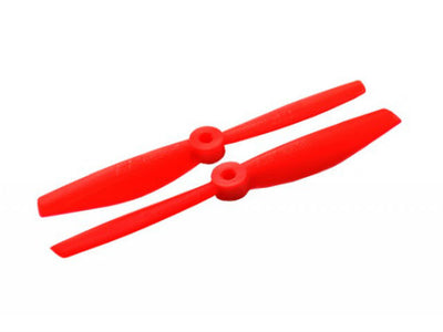 Microheli Plastic Propeller 5535 Bullnose CW/CCW (RED)