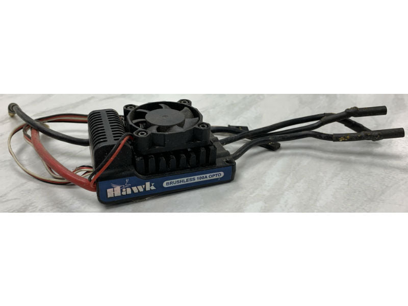 Fusion Hawk BL 100A OPTO ESC (Second Hand) : MHSH31 - Midland Helicopters