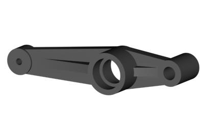 Lever for ball-bearing