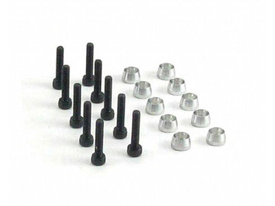 Mikado Screws for Servo Mounting M2.5 x 12 (10) : 04422