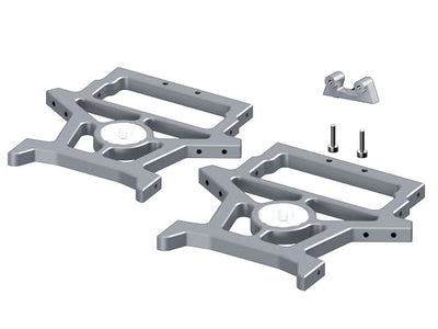 Mikado Servo mounting plate V2, LOGO 500/600 Carbon