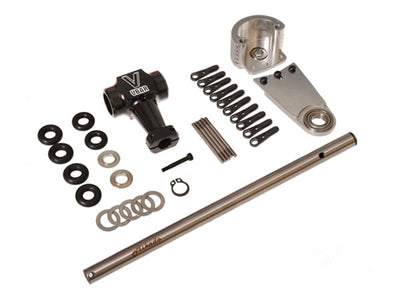 One Piece Rotor Head Yoke/Counterbearing Super Upgrade Combo