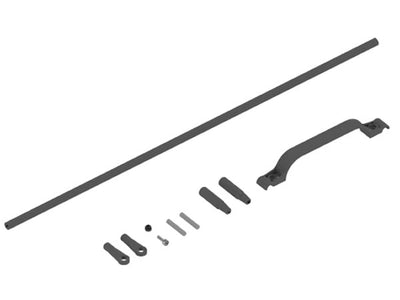 Carbon control rod for tail LOGO 500 SE, 22mm tail boom