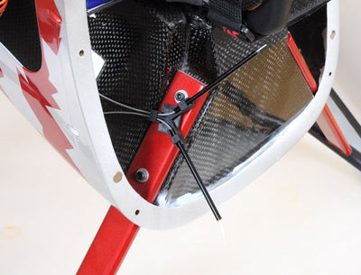 Antenna support flat mounting, white (04962)