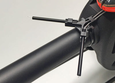 Antenna support for tailboom, grey (04969)