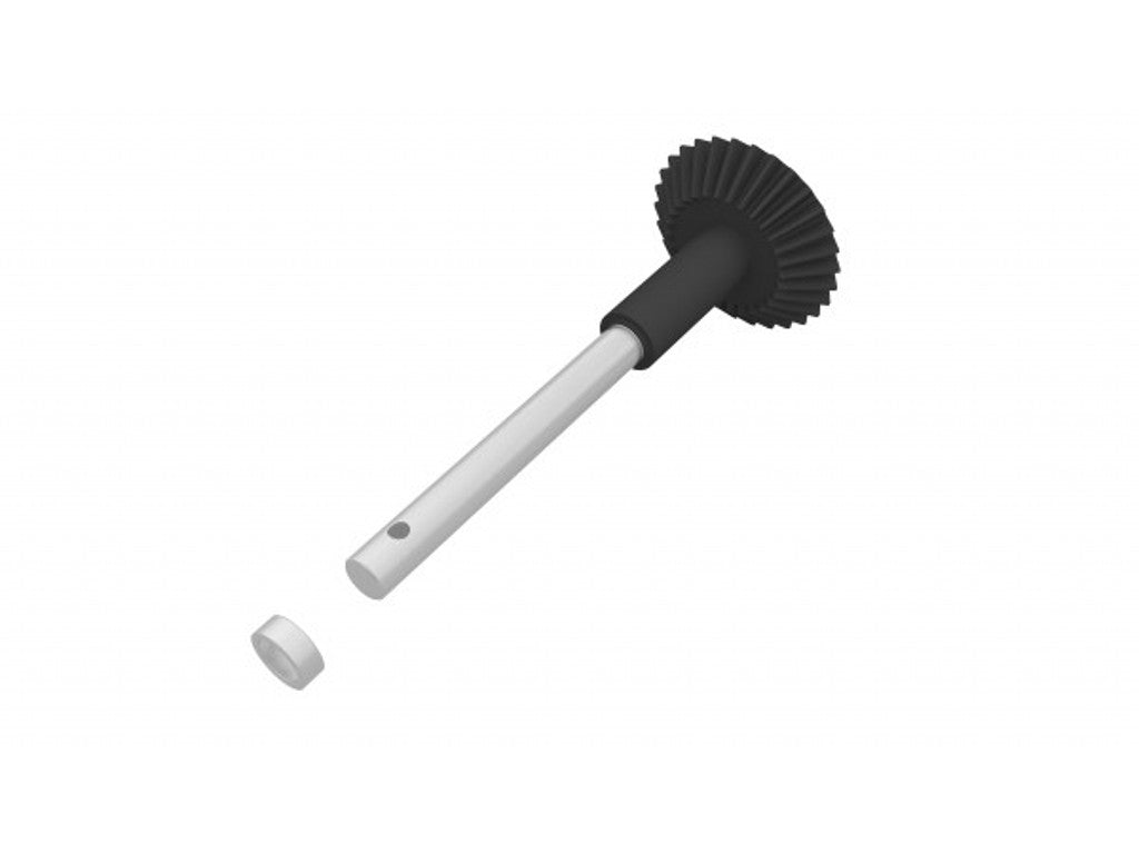 Tail rotor shaft with bevel gear, LOGO 700/800 : 05046 - Midland ...