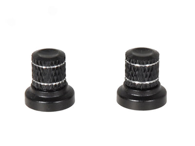 Metal Rotating Knobs, Black (2 pc.), VBar Control