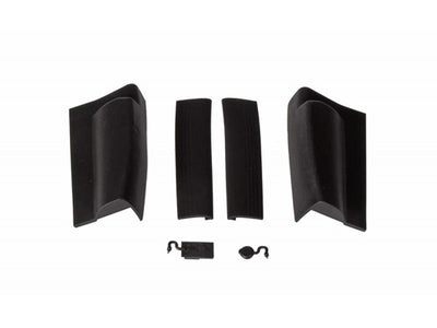 Rubber grip set black, VControl