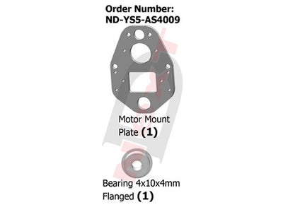 Motor Mount Plate (Carbon) - Stingray 500