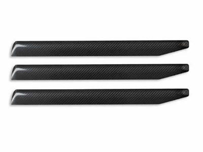 NHP 69cm Razor Aggressor Carbon Main Blades - 3 Blades