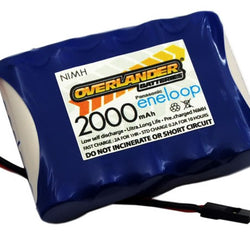 6.0v 2000mAh Panasonic Eneloop Rx Pk Flat