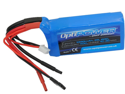 Optipower LiPo Battery 1450mAh 2S1P 20C