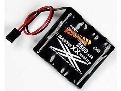 Sanyo XX Eneloop 2500 AA 4.8v RX Battery Pack Flat (2782)