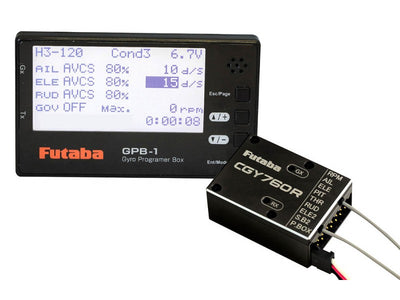 Futaba CGY760R Gyro w/GPB-1 Programmer : P-GY760R-GBP1