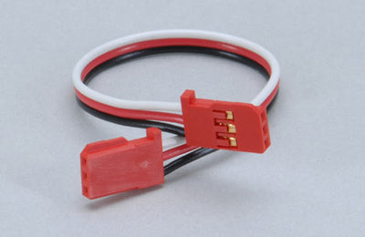 Futaba Gyro Double End Ext Lead-130mm/Red