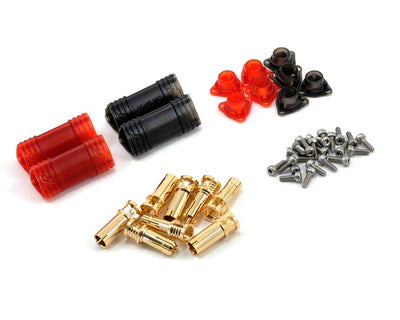 RCPROPLUS Supra-X Tri-Housing 6mm Connector (6M,6F) : REB6808AS