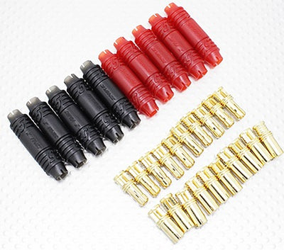 RCPROPLUS Supra-X Rnd-Housing 6mm Connector (2M.2F)