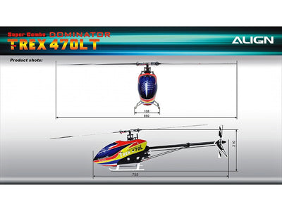 Align T-REX 470LT Super Combo : RH47E09XT