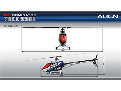 Align T-Rex 550X Combo : RH55E19XT