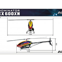 Align T-Rex 600XN Super Combo : RH60N06XT