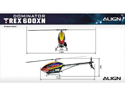 Align T-Rex 600XN Super Combo : RH60N06XT
