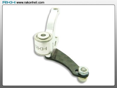 Rakonheli CNC AL Tail Pitch Lever Set (Silver) - Blade 300X