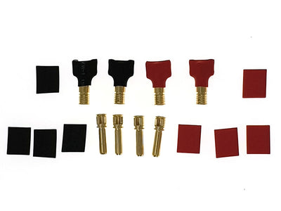 RCPROPLUS 4mm Anti Spark Connector (4M,4F) : RME4812F3AASTP4