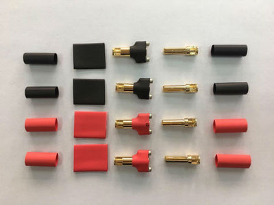 RCPROPLUS 4mm Anti Spark Connector (4M,4F) : RME4812F3AASTP4
