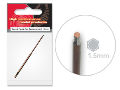 Scorpion 1.5mm Round Hex Driver Replacement Tip