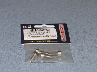 SS Socket Hd Screw M4 10mm Pk4 : SCR01/10M4