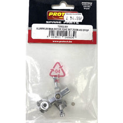 ALUMINIUM MAIN ROTOR YOKE SET ZOOM 450 EP/GP