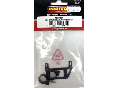 TAIL SERVO MOUNT ZOOM 450 EP/GP