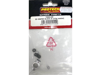 ALU 3D MAIN CENTER BLOCK 4 X O-RING - ZOOM 450